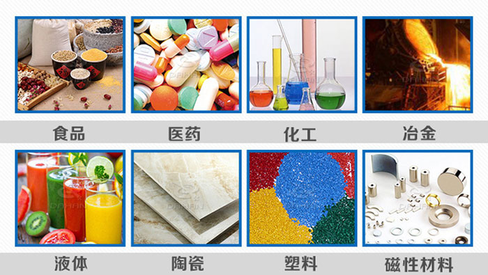 DZSF系列直線篩適用行業